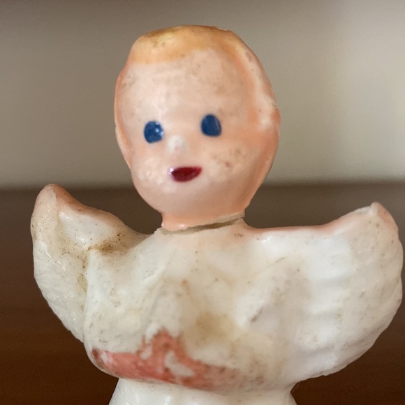 VTG Christmas Angel Candles Set of 3 - Picture 7 of 10